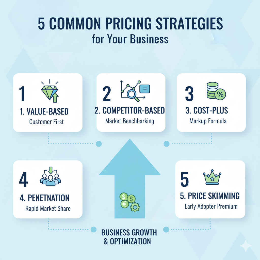 5 common pricing strategy